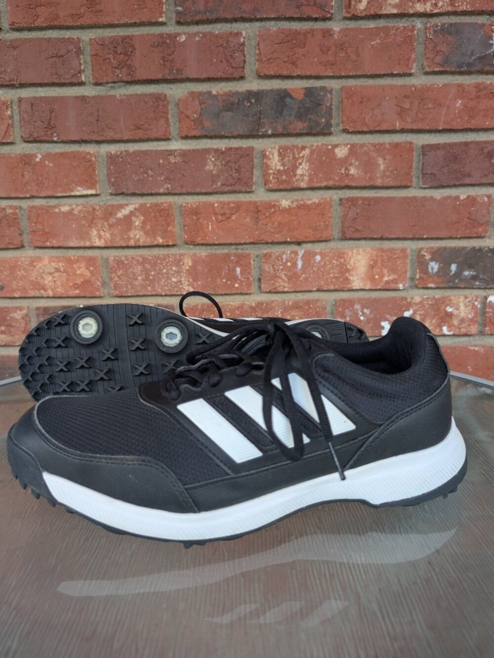 Men's Adidas Tech Response 2.0 Golf Shoes Black Size 9.5